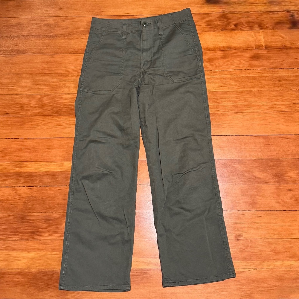Levi's Utility Pant in Green, Size 28